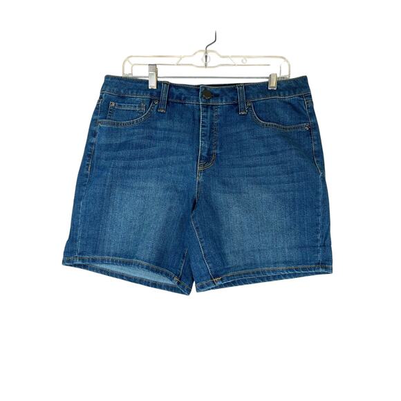 Seven7 Weekend denim short, size 10 EUC - Picture 1 of 10